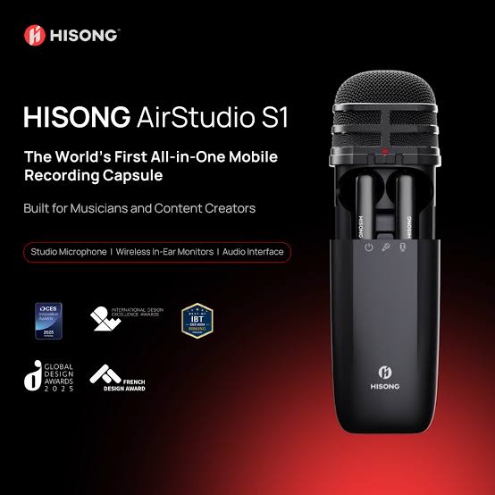 HISONG AirStudio S1 mobile recording device